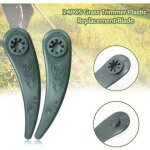 Zvd - lot de 24 lames de rechange pour d�broussailleuse bosch pour coupe - bordures bosch durablade art ...