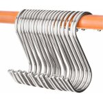 Zvd lot de 30 crochets en s pour suspension, 9. 5 cm crochets s, crochet cuisine en forme de s en acier ...