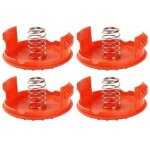 Zvd - 4pcs spool caps + 4pcs springs pices de rechange accessoires compatibles avec les coupe - bordures ...