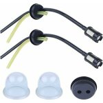 Zvd - 5 pices durite essence debroussailleuse pieces detachees filtre essence pour tondeuse taille haie ...