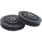 Zvd - 90 mm roulement poulie nylon, poulie musculation, roue universelle pour c�ble machine gym �quipement ...