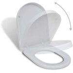 Zvd - abattant wc � fermeture en douceur blanc carr� - the living store