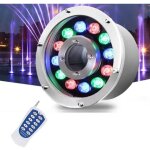 Zvd - anneau lumineux led pour fontaine ? lampe submersible pour bassin, spot couleur en acier inoxydable ...