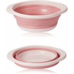 Zvd - bassine retractable, bassine pliable, bol � vaisselle rond pliable moyen multifonctionnel, bol ...