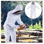 Zvd - bcombinaison d'apiculteur en coton naturel avec voile d'escrime - xl