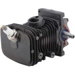 Zvd - bloc - moteur, vilebrequin de piston de cylindre de moteur de moteur 38mm pour la tron�onneuse ...