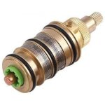 Zvd - cartouche thermostatique et poignée en laiton pour le bain pour mitigeur mélangeur barre de douche ... Zvd - cartouche thermostatique et poignée en laiton pour le bain pour mitigeur mélangeur barre de douche ...
