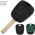 Zvd - cl� compl�te avec �lectronique � programmer plip peugeot 107 207 307 407 106 206 306 406 citroen ...