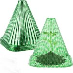 Zvd - cnes de forage en lot de 10, protection contre escargot, gel, croissance, transparent pvc, 22x19. ...