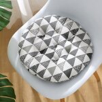Zvd - coussin de chaise, coussin rond en tatami respirant pour salle  manger / bureau / canap (triangle ...