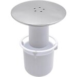 Zvd - couvercle de bonde de douche, 90 mm / 115 mm, pour bonde viega tempoplex, finition chrome, couvercle ...