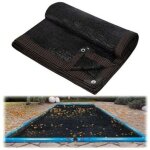 Zvd - couverture filet de feuille pour piscine rectangulaire, b�che protection piscines hors - sol, ext�rieur ...
