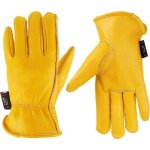 Zvd - cuir gants de travail pour jardinage / coupe / construction / ferme / moto, homme et femme, avec ...