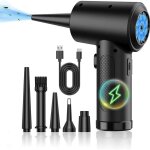 Zvd - d�poussi�reur � air �lectrique, mini aspirateur portable, d�poussi�reur �lectrique, souffleur �lectrique ...