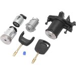 Zvd - ensemble de cylindre de serrure de porte de commutateur de d�marreur d'allumage 2s61 a22050 bm ...