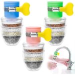 Zvd - filtre robinet anti calcaire 3 pi�ces filtre � eau potable pour cuisine, �vier et salle de bain, ...