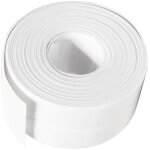 Zvd - joint silicone blanc salle de bain, ruban d'�tanch�it�, bande etancheite autocollante�tanche pe ...