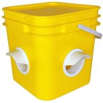 Zvd - kit d'alimentation � 4 ports pour poulailler mangeoire abreuvoir avec lot de 4 mangeoires �tanches ...