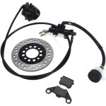 Zvd kit de frein  disque plaquette de frein rotor de disque pour 50cc 110cc 125cc 150cc 200cc 250cc ...