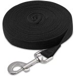 Zvd - longe pour chien 5m, laisse de dressage longue pour chiens, id�al pour la randonn�e, le camping, ...