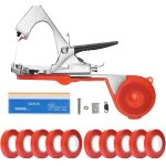 Zvd - machine  taper nouer branches 12 pack - outil de jardinage pour attaches plantes, fixation raisins, ...