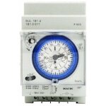 Zvd - minuterie analogique avec moteur synchrone et programme journalier, minuterie, 12vac / dc