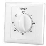 Zvd - minuterie de compte � rebours int�rieure interrupteur de minuterie pour ventilateurs et appareils ...