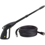 Pistolet nettoyeur haute pression m22x1, 5 broche 14 mm avec tuyau haute pression - accessoires nettoyeur ... Pistolet nettoyeur haute pression m22x1, 5 broche 14 mm avec tuyau haute pression - accessoires nettoyeur ...