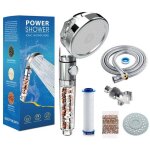 Zvd pommeau douche haute pression pomme de douche anti calcaire filtrant?douchette �conomie d'eau univers ...