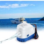 Zvd - pompe  eau 12 v, pompe de cale automatique 1100 gph / 70 lpm, pompe de cale marine, pompe submersible, ...