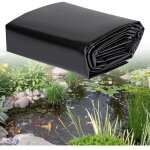Zvd rev�tement de bassin hdpe durable pour bassins ext�rieurs, rev�tement d'�tang pr�form�, membrane ...