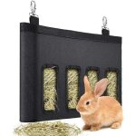 Zvd - sac foin lapin sac foin suspendus sac de foin mangeoire distributeur de foin pour lapin sac d'alimentati ...