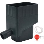 Zvd - syst�me de collecte d'eau de pluie kit de d�viateur de bec de descente professionnel r�sistant ...