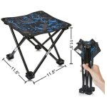 Zvd - tabouret de camping tabouret pliant portable chaise portable mini tabouret pliable tabouret de ...