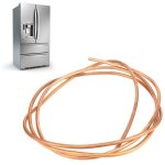 Zvd tuyau de tube en cuivre de 2m, tube de cuivre 6mm (od), 5mm (id), c1100 t2, pour le rfrigrateur, ...