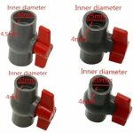 Zvd - vanne � boisseau sph�rique en pvc, valve en plastique u - pvc, connecteurs droits pour contr�le ...
