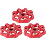 Zvd - vanne volant fer vanne � bille vanne d'arr�t robinet tuyau d'eau partie sup�rieure poign�e 6x6mm ...