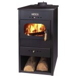 Zvezda - pole  bois metalik hit 8, 6 kw avec plaque en fonte ? chauffage de la maison