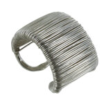 Les poulettes bijoux - bague argent 925 anneau large multifils - taille 52