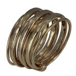 Bague plaqu or semainier - taille 54
