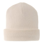 Les poulettes bijoux - bonnet 100% cachemire 12 fils classics - blanc