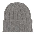 Les poulettes bijoux - bonnet alice 100% cachemire 6 fils classics - gris acier