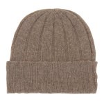 Les poulettes bijoux - bonnet alice 100% cachemire 6 fils classics - marron fonc�