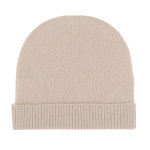 Les poulettes bijoux - bonnet iconic 100% cachemire 4 fils classics - beige