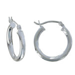 Boucles d'oreilles argent 925 petites créoles rondes 2cm Boucles d'oreilles argent 925 petites créoles rondes 2cm