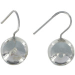 Les poulettes bijoux - boucles d'oreilles bulles d'argent 925