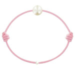 Bracelet enfant la perle blanche des petites poulettes - classics - rose Bracelet enfant la perle blanche des petites poulettes - classics - rose