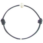 Les poulettes bijoux - bracelet la perle de culture blanche des poulettes - classics