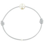Les poulettes bijoux - bracelet la perle de culture blanche des poulettes - classics
