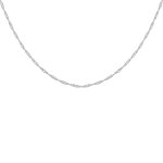 Les poulettes bijoux - chaine argent 925 / 1000 maille singapour 1mm